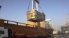Loading operations at Porto Marghera
destination Matanzas, Brazil
Mv Saimaagracht – 1 trafo 165 tons weight [cm] 760x540x480 