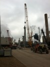 Coffeyville - Positioning of the Reactor on the Site Job. 